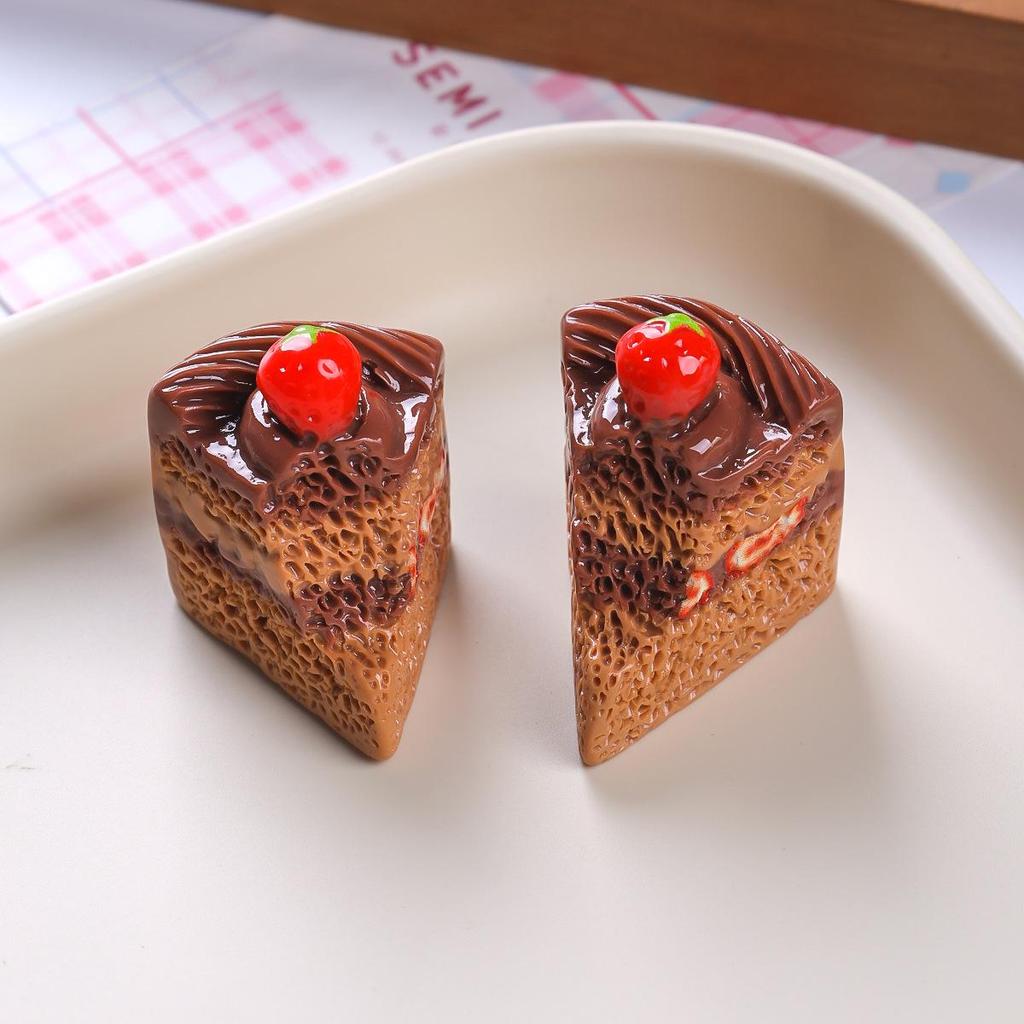 Large Edible Resin Mousse Cake Dollhouse Accessory Ornament