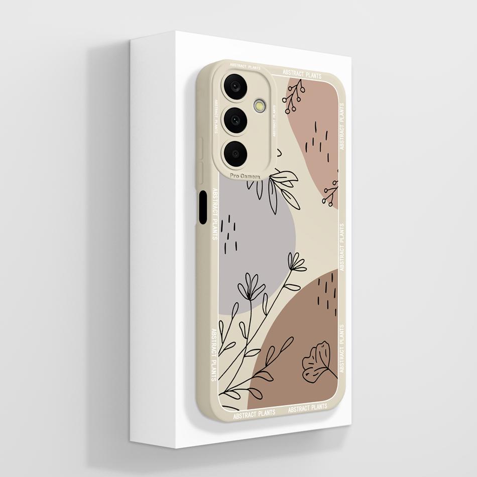For Samsung Galaxy A25 Case Cute Panda Full Coverage Funda Soft Liquid Silicone Phone Protector For Samsung A 25 5G Back Cover