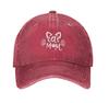 Cat Mom Hats Mama Baseball Cap Denim Adjustable Unisex Hat Cap for Women Snapback Cap Adult Unisex Four Seasons