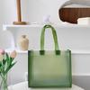 Waterproof Transparent Handbags Durable Reusable Bags  Apparel Stores