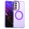 Mattierte Bonbonfarbe Magnetisches Ladecase Für Samsung S26 S25 S23 S24 Ultra Plus FE A57 A37 A17 A07 A56 Transparente Rückseite