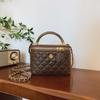 Retro Handheld Diamond Lattice Bucket Bag - 2025 Stylish Crossbody Chain Bag for Women