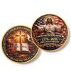 250th Anniversary Commemorative Coin Independence Day Founding Medal Challenge Coin Embossed Metal Coin Color Printed Badge