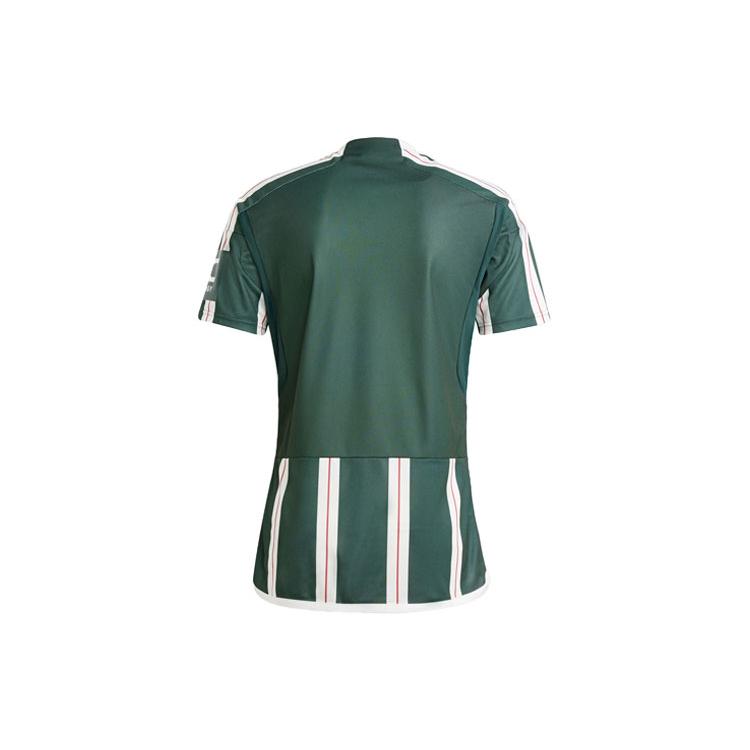 Adidas Manchester United Soccer Jersey Men's Night Sky Green (Unisex) Soccer Jerseys HR3675