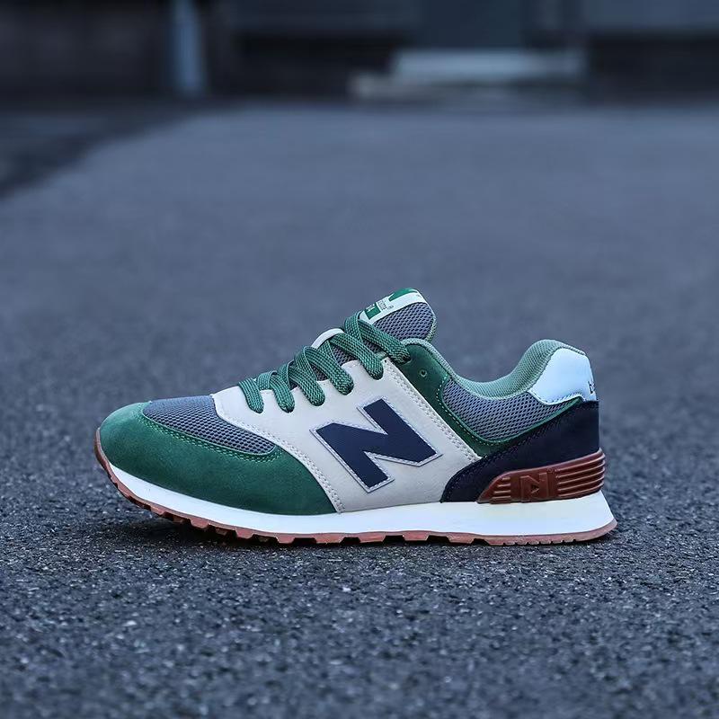

New Balance 574 Navigator N Logo Модные кроссовки для бега - Классические и универсальные повседневные кроссовки для пар 35