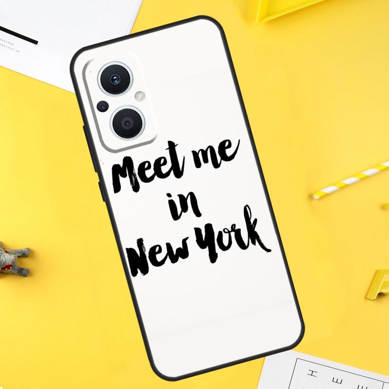 

New York City For OPPO Reno 14F 13F 12F 11F 10 11 12 13 14 Pro 8T 7 8 Lite OPPO Find X9 X8 X6 X5 Pro Case OPPO Reno13