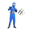 [asayurii] Costum Ninja de Halloween pentru Copii Băieți - Cosplay, Rochie de Gală, Ninja Copii, Samurai, Shuriken, Kunai, Eveniment, Petrecere, Ținută de Spectacol (Tip