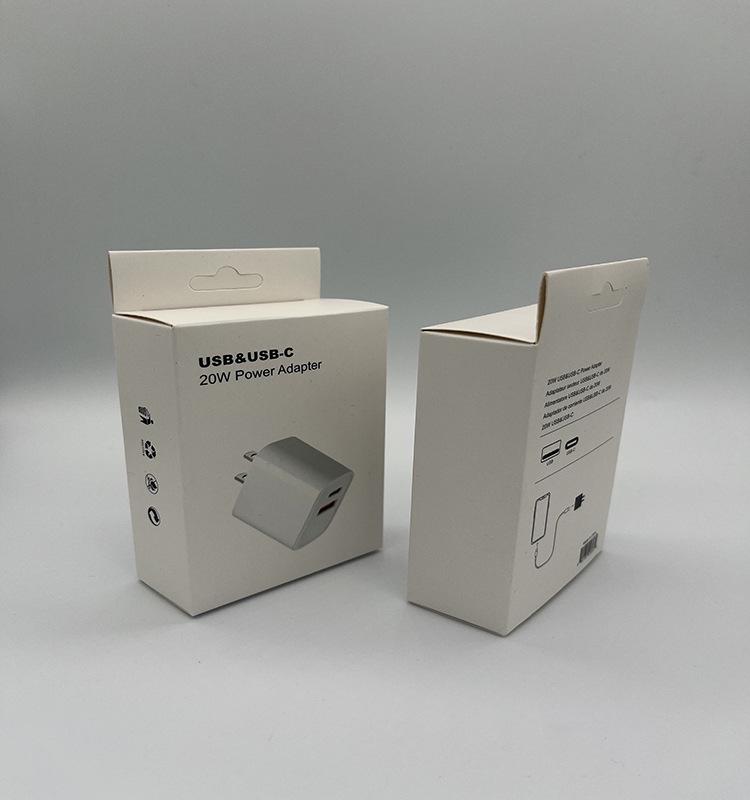 20W Fast USB Charger, PD & QC Flash Charging for Apple, Android, Huawei, Type-C Devices