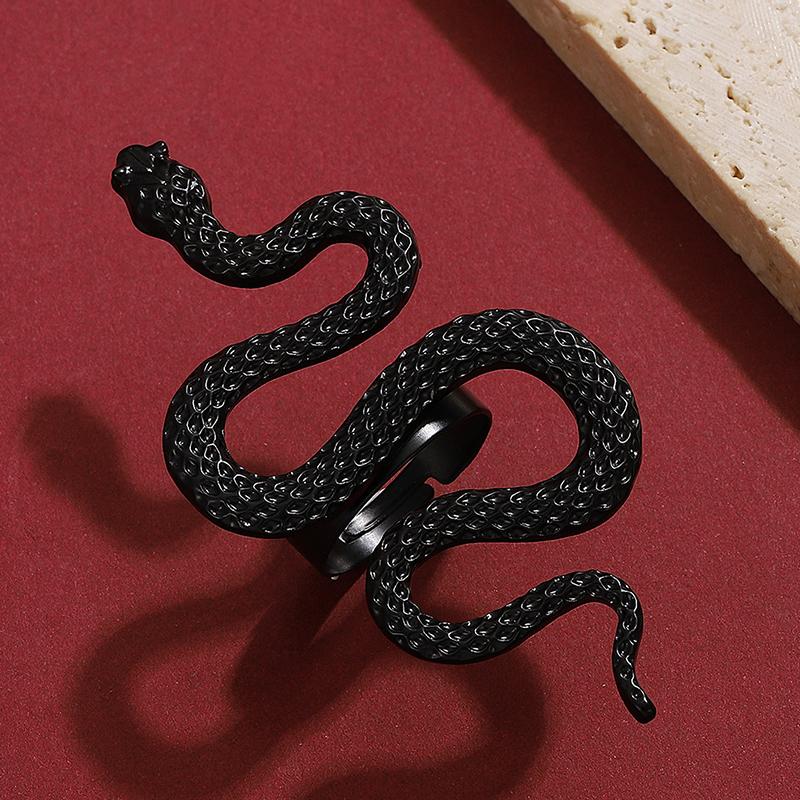 1Pcs/Set Vintage Snake Shaped Bracelets For Women Men Exquisite Punk Ring Personalized Earrings Party Jewelry Accessories Gifts