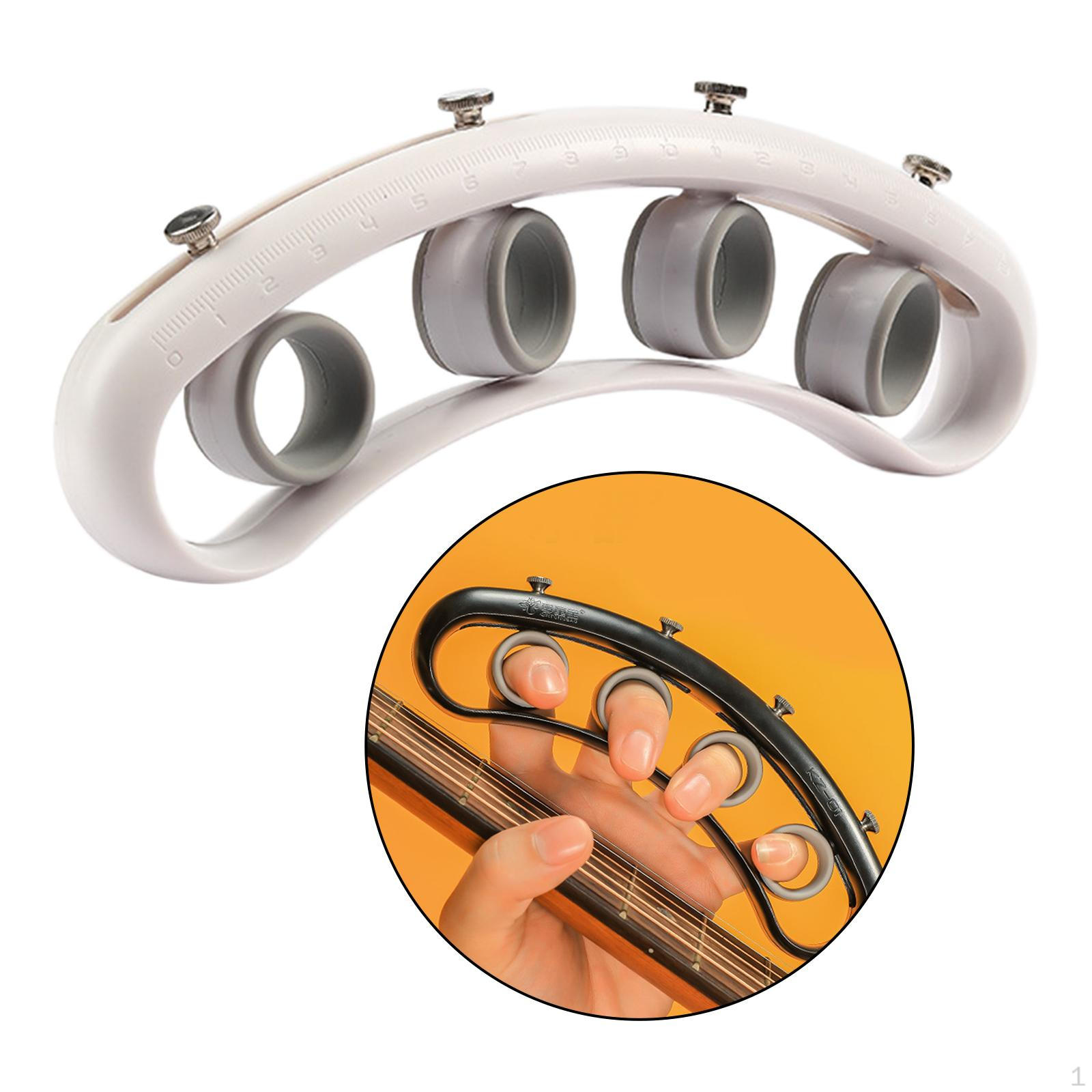 

Exerciser Improve Dexterity And Fingers Adjust Finger Span Tension Per Violin Piano Trainer білий