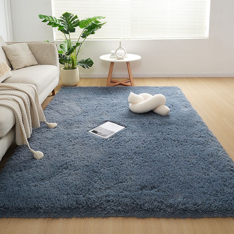 Checkered Plush Rug Soft Fluffy Carpet for Living Room Bedroom Home Decor Shaggy Floor Mat Bedside Rug