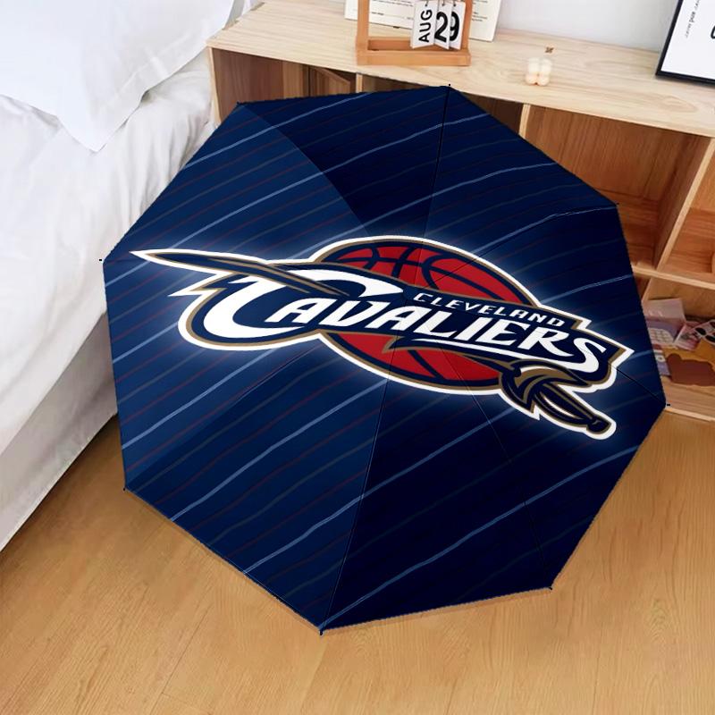 Cleveland Lights Shadows Umbrella Folding umbrella, automatic umbrella 8-Frame for Travel, camping Use Gift for Halloween Christmas