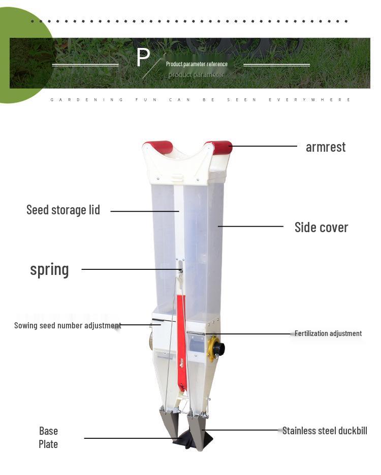 Portable Manual Seeder for Corn, Rapeseed, Mung Bean, Soybean