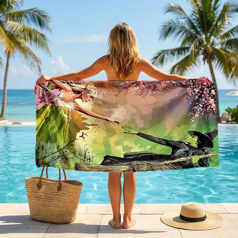 Fashion Beach Towel: Ideal for Summer Adventures Soft, Absorbent and Quick Drying Suitable for Swimming and Bathing