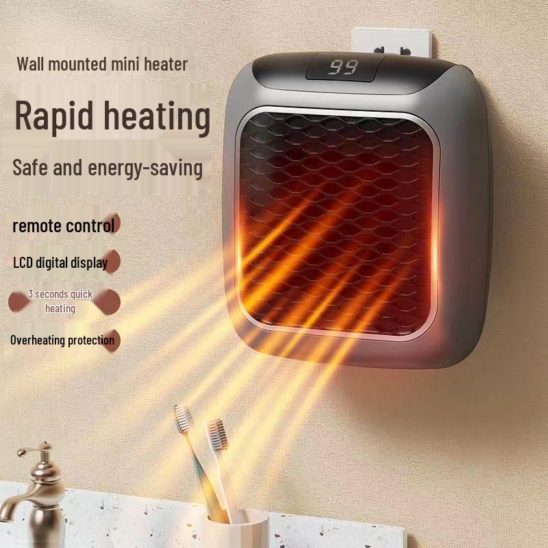 

Компактный настенный керамический обогреватель для общежитий Without Remote