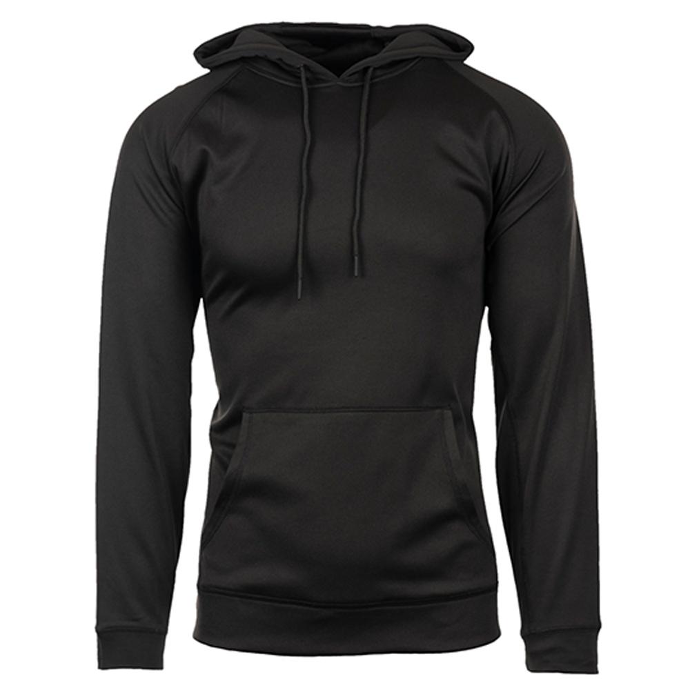 Burnside Mens Performance Pull Over Raglan Hoodie