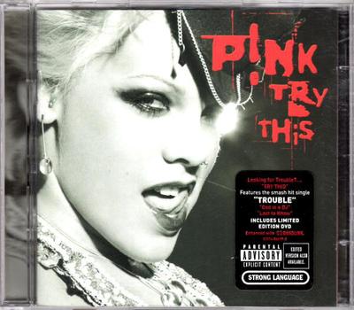 CD P!NK - Try This 82876546192 Arista 2003 US Dance & Electronica Used