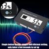 GY-6GD PCB HTN Battery Capacity Monitor Indicator LCD Display with Flashing Alarm 12-84V White