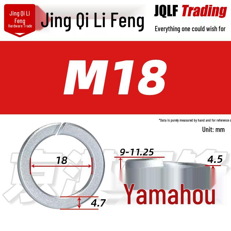 4.8 Grade M8-M36 Hot-Dip Galvanized Open Spring Washer