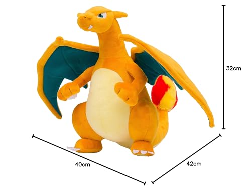 Pokemon Center Original Plush Charizard 32 x 40 x 42 (H x W x D: cm)