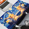 Mouse Pad Pokemon Pikachu Gengar Gamer Keyboard NonSlip Rubber Computer Rug Carpet Desk Mat Office Gaming Gift PC Gamer MousePad