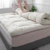 Solid Color Soft Cotton Quilt Mattress Sheet for Full Bed - Skin-Friendly and Ideal for Dorms