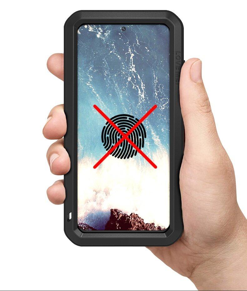 Love Mei Powerful Defender Case for Samsung Galaxy S20 Plus, Black