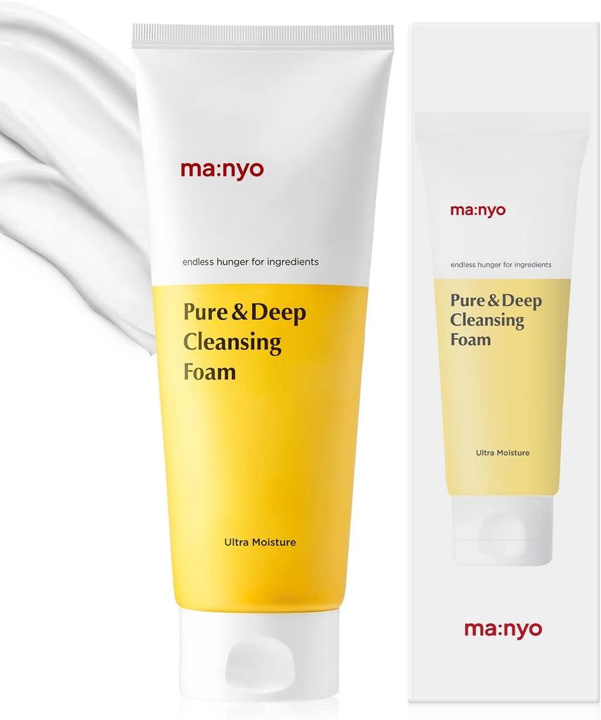 Pure Deep Cleansing Foam 200ml Pore Cleanser manyo &