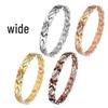 Women's Leaf Diamond-Inlaid Magnetic Bracelet