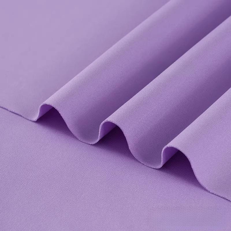 Air Layer Fabric Spring Summer Thin Knit Elastic Soft Breathable Clothing Fabric Cloth Sewing Polyester Spandex Rayon Material