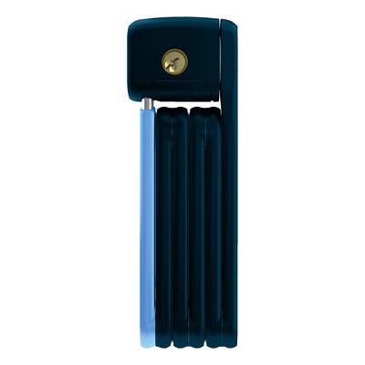 ABUS Reliable German Bicycle Key Foldable Rust Resistant Lightweight Lock Road Bike Key Blade Lock Theft Solemnity System 60cm Movistar Blue LITE MINI