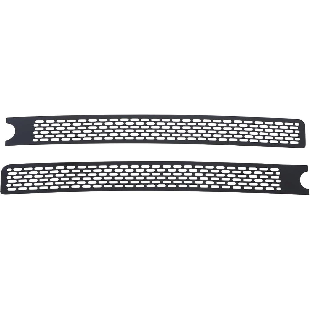 Aunginsy Dashboard Air Vent Grill Panel Cover Compatible with Nissan Frontier 2022-2025 Center Console Air Outlet Anti-Blocking Mesh Dash Air Vent