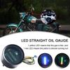 Universal 2" 52mm Car Motorcycle Fuel Level Gauge 12V LED Fuel Level Meter Gauge Fuel Level Sensor Alloy Car Styling