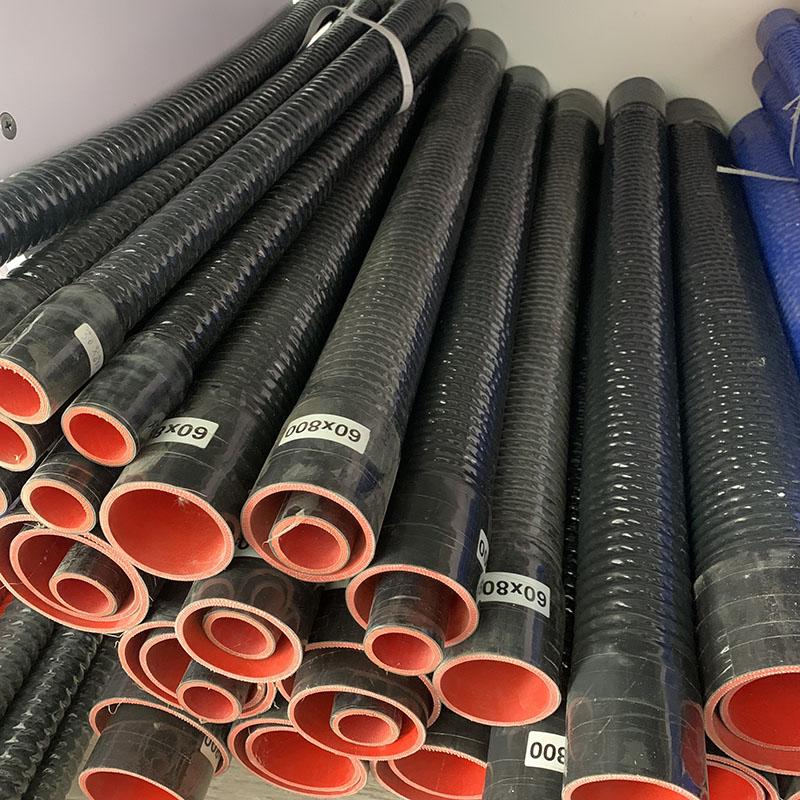 Universal Length 500mm Silicone Flexible Hose and 2Clamps ID30-1000mm Air Intake Pipe Radiator Tube High Pressure Temperature R