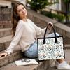 Cute Floral Print Casual Tote Bag