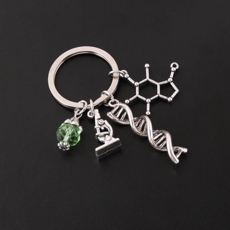 Portachiavi Molecolare Accessorio Essenziale per Appassionati di Scienza Biologica