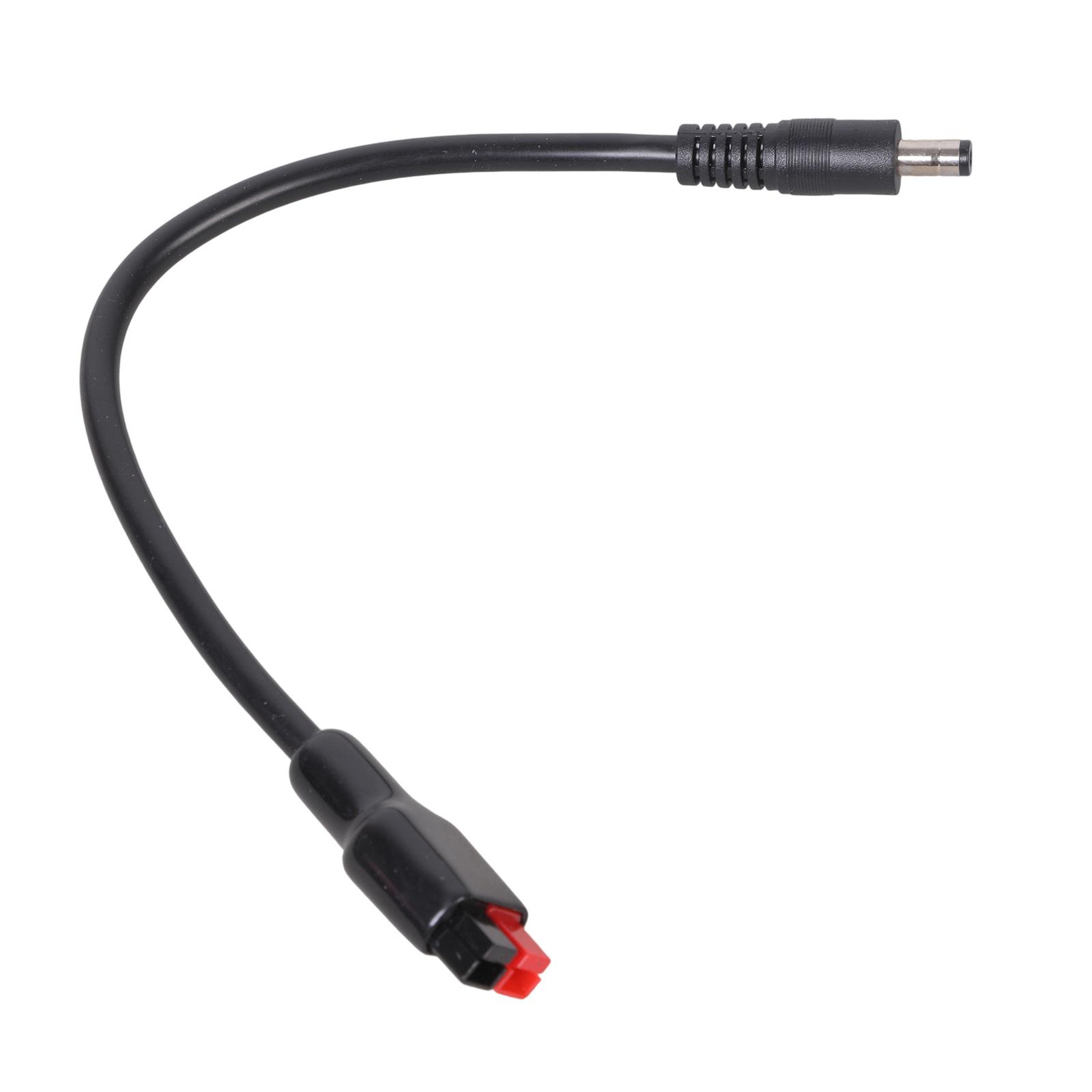 

30A Connectors To DC5521 5525 Male Power Cord 25cm 15AWG For Backup Batteries And Portable Solar Panel