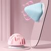 Silicon Trigger Point Ball with Suction Cup Back Sore Muscle Knot Massager for Neck Shoulder Feet Leg Back Yoga Pain Relief