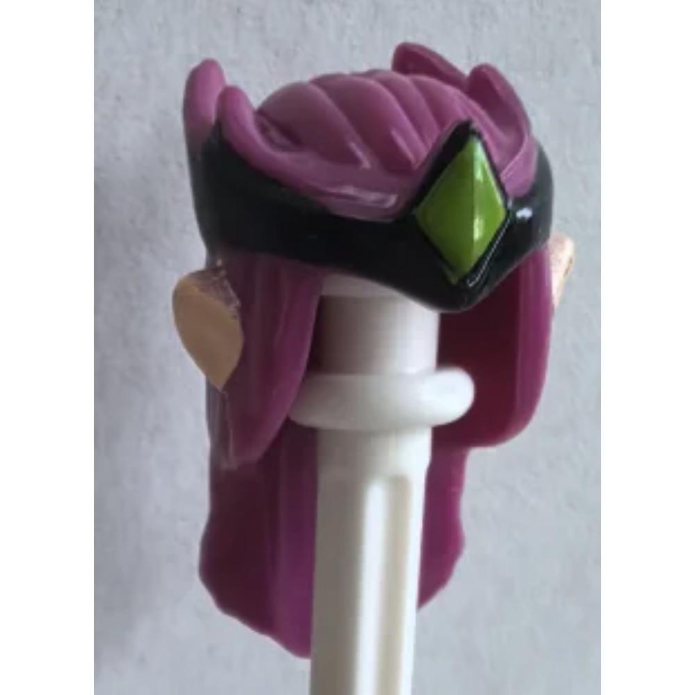 City Building Blocks Body Character Clothing Accessories Helmet Hat Colorful Hair Hairstyle Mini Brick Compatible Toy Gift X040