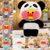Urocza Kaczka Lalafanfan Cafe Jednorożec Totoro Panda Pluszowa Zabawka Miękka Uroczy Prezent