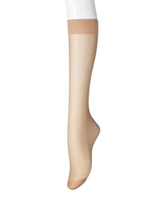 Set of Nude Stockings, Antibacterial, Deodorizing, Loose-fitting, Slip-resistant High-sock Stockings, 10, Beige, 22-25cm
