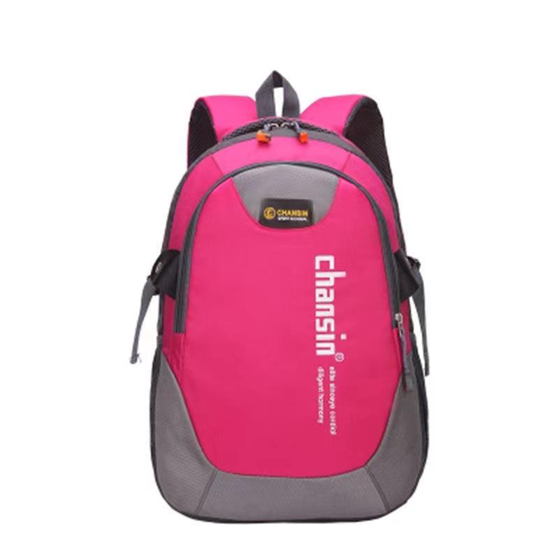 

Custom Logo Travel & Sports Backpack - Large Capacity for Men, Women, and Students яскраво-рожевий колір