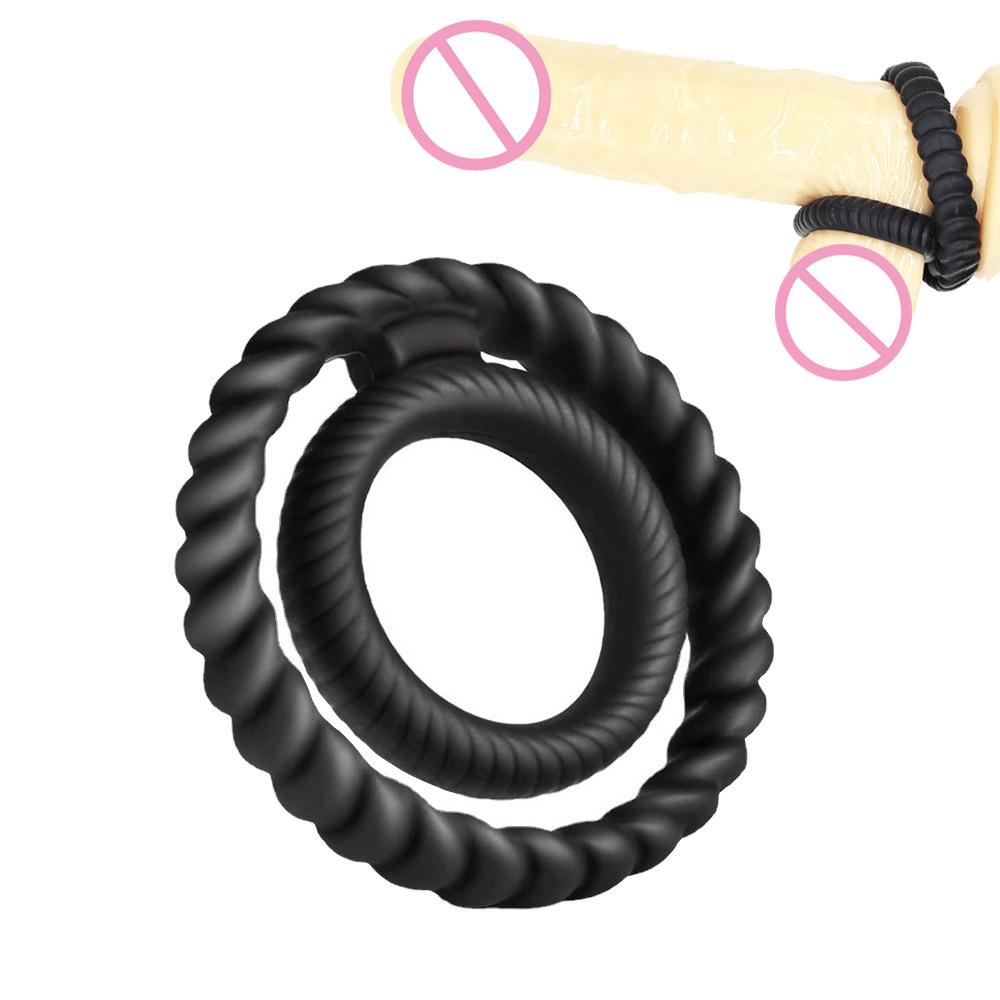 Silicone Cock/Penis Rings for Erection Enhancing Long Lasting Stronger Strechy Adult Sex Toys for Men or Couple