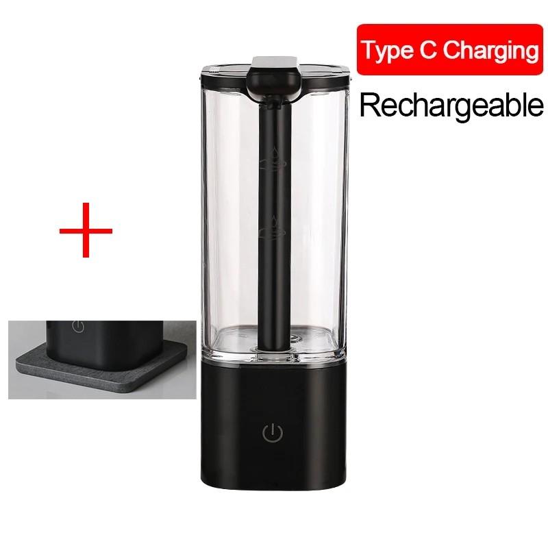 550ml Smart Automatic Soap Dispenser Touchless Foaming Soap Dispenser Rechargeable Bathroom Waterproof Foam Soap Pump