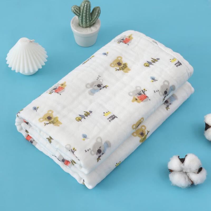 LISM Super Soft Baby Gauze Blanket & Bath Towel Set