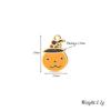 4Pcs/lot Halloween Charms Stainless Steel Pumpkin Ghost Bat Pendant for Making DIY Necklace Jewelry Accessories Supplies
