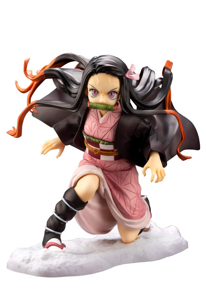 ARTFX J Demon Kimetsu no Yaiba Nezuko Kamado Scala PVC Verniciata Figura Completa Slayer 1/8