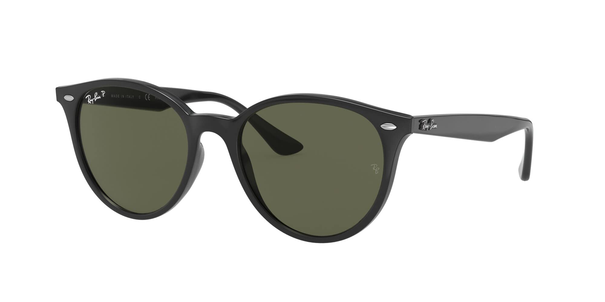 солнцезащитные очки 0RB4305F ЧЕРНЫЙ Япония 53 Азиатская посадка Ray-Ban (БЕСПЛАТНЫЙ размер) 601/9А