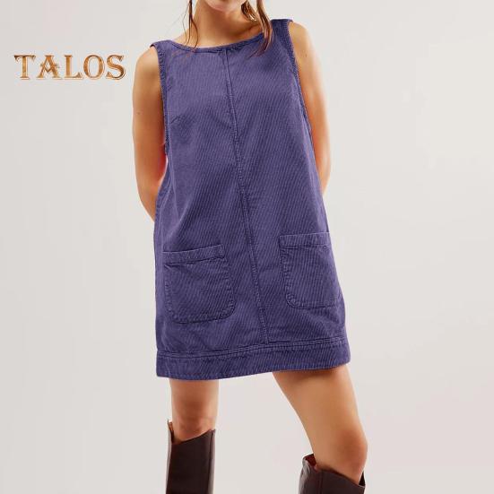 Женское платье с карманами — фото 11