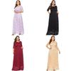 Elegante Abito Lungo da Donna con Design Intrecciato in Pizzo per Serate Formali e Cocktail
